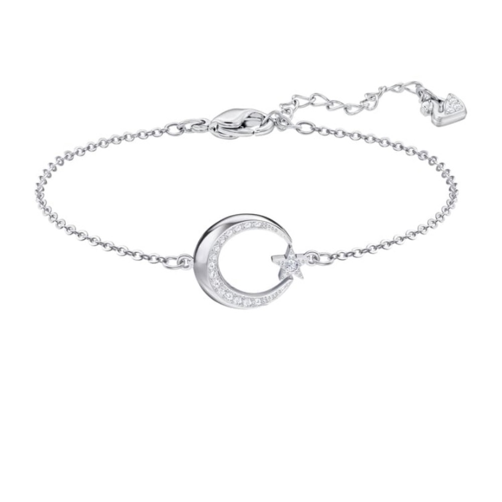 Swarovski Crescent and Star Bracelet